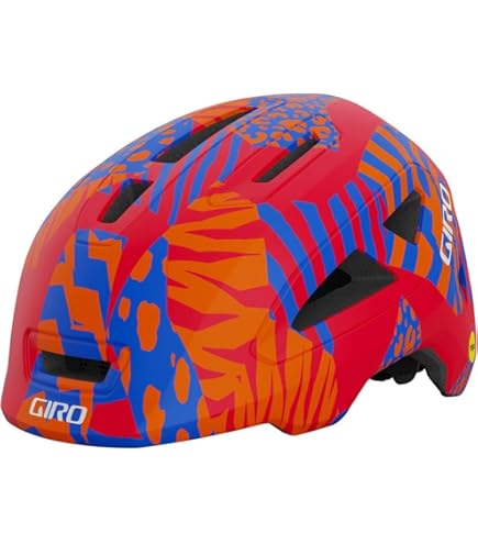 Amazon.com : Giro Scamp MIPS II Matte Pink Animal XS (45